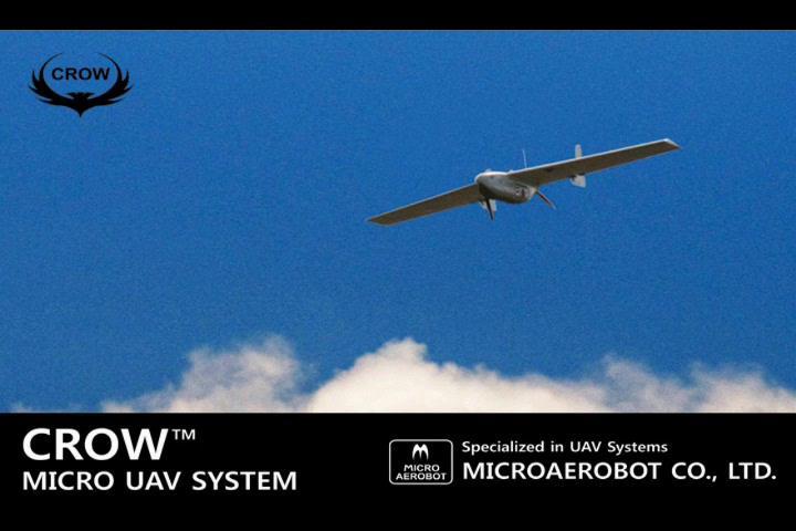 Micro UAV Crow Developed by MICROAEROBOT
