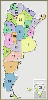 주이름 주수도 면적 ( km2 ) 인구 ( 10) 재정자립도 ( 11, %) 1) BUENOS AIRES La Plata 307,571 15,594,428 57 2) CATAMARCA San Fernando del Valle de 102,602 367,820 10.