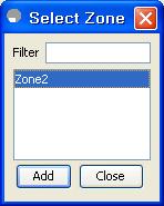 FC-Alias Zone Zoneset 에추가 클릭클릭 1 2 Zone Zone 이름이름입력 클릭클릭 3 Zone