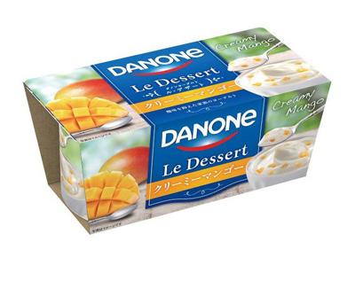 다논 Le Dessert 시리즈의첫번째신제품이다.