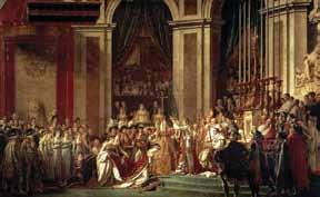 나폴레옹, 황제에오르다나폴레옹은총재정부를무너뜨리고통령정부를세웠다. 권력을장악한나폴레옹은내정개혁을단행하여국가재정을정비하고, 프랑스은행을설립하였으며, 국민교육제도를도입하였다.
