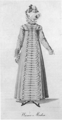 68 한국의류산업학회지제 17 권제 1 호, 2015 년 Fig. 10. Redingote in 1817. The imperial style : Fashions of the Hapsburg Era (1980), p. 44. Fig. 11. Viennese woman in 1823.