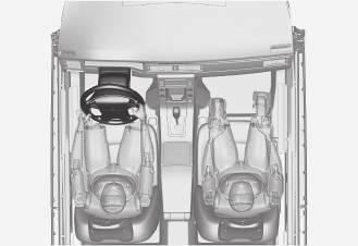 02 안전 에어백시스템 정면충돌이있으면에어백이전개되어운전자와앞승객이머리, 얼굴, 가슴에상해를입는것이방지됩니다. 경고에어백시스템의수리는볼보서비스센터에의뢰하는것이권장됩니다. 에어백시스템을잘못취급하면에어백에오작동이일어나탑승자가큰상해를입을수있습니다.