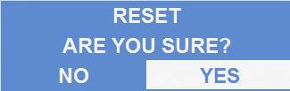 EKX 앰프내장형라우드스피커 1. DSP 메뉴에서 RESET( 재설정 ) 을선택합니다. Reset Are you sure( 정말재설정하시겠습니까 ) 메시지가나타납니다. 2. YES( 예 ) 를선택합니다. 라우드스피커가재시작되고시스템이원래공장출하설정으로재설정됩니다. 참고사항!