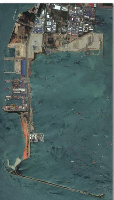 항만청은해당배후부지에컨테이너터미널을조성하여싱가포르 Mega Port 조성작업의첫번째프로젝트를시작하게된다.