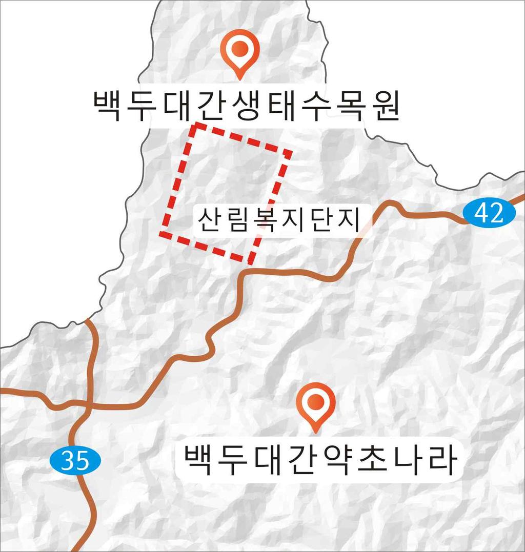 Vision Jeongseon 2020 정선군종합발전계획 백두대간산림복지단지조성 (6 2) 사업구분 위치 배경및목적 산림청, 강원도, 정선군 / 신규 정선군임계면