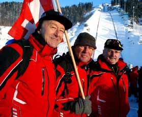 Kristiansen charman of the board Halvor Hartz Norwegian ski federation Terje