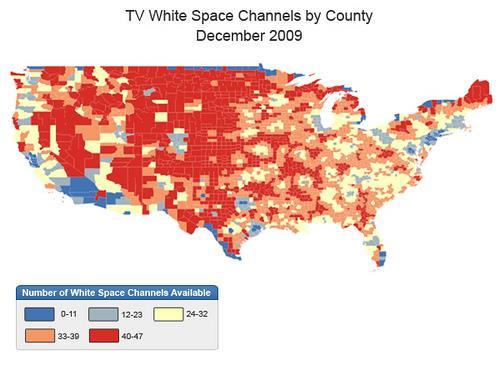 TV 유휴대역 (TVWS) 을이용하는와이파이 Television White Space (TVWS) 정의 -