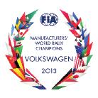 폭스바겐은폴로 R WRC모델로첫출전한 WRC 2013 시즌에서첫출전팀으로는유일하게 3관왕을달성하는기염을토했습니다.