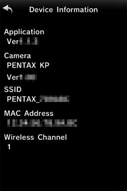 Device Information (