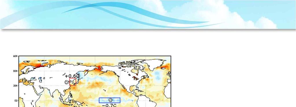 전지구해수면온도현황 전지구해수면온도및주간편차 (10 월 23 일 ~10 월 29 일 ) b 최근해수면온도는열대태평양 엘니뇨감시구역 (a) 에서평균 a 25.9 로평년보다 0.