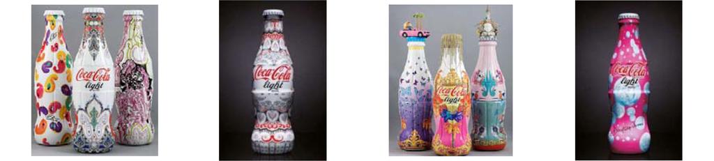 From Diet Coke by Diane Von Furstenberg for the Heart Truth Program. (2012). http://karlismyunkle.com Fig. 6. Coca-Cola contour bottle with ETRO. From ETRO in Coca-Cola. (2011). http://www.
