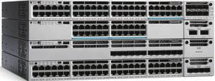 Cisco Catalyst 3850 시리즈 무선컨트롤러기능을제공하는차세대스택형 L2/L3 고정구성형스위치 (Fixed Configuration switch) 입니다업계에서가장빠른 480Gbps 스택기능, 복수의전원 공급모듈을지원하며, 혁신적인전원공유기능을특징으로하여유연하고향상된 이중화구조환경을구현할수있습니다.