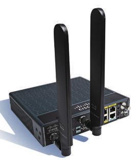 11n과호환되는무선액세스포인트내장 (C819GW-LTE-LA-xK9/ C881W-x-K9 ) 4G LTE 무선 WAN 지원 ( 일부모델 ) Cisco ISR 800 시리즈 (1/2) 크기 ( 높이 x 폭 x 깊이 ) 최대중량 C819H-K9 Cisco ISR 819H M2M Hardened Model 4.39 x 19.56 x 20.57 cm 1.