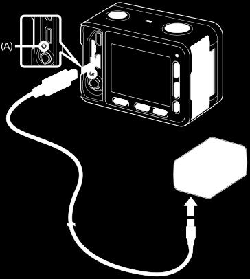 배터리팩이카메라에들어있는동안충전하기 처음으로카메라를사용할때는반드시배터리팩을충전하여주십시오. 충전된배터리팩은사용하지않더라도조금씩방전됩니다. 촬영기회를놓치지않으려면촬영전에배터리팩을충전하여주십시오. 전원을꺼주십시오.