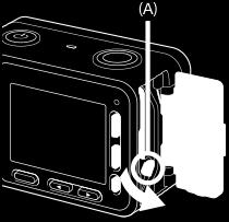 배터리팩제거하기 배터리팩제거방법을설명합니다. 액세스램프가꺼져있는것을확인하고카메라의전원을꺼주십시오.