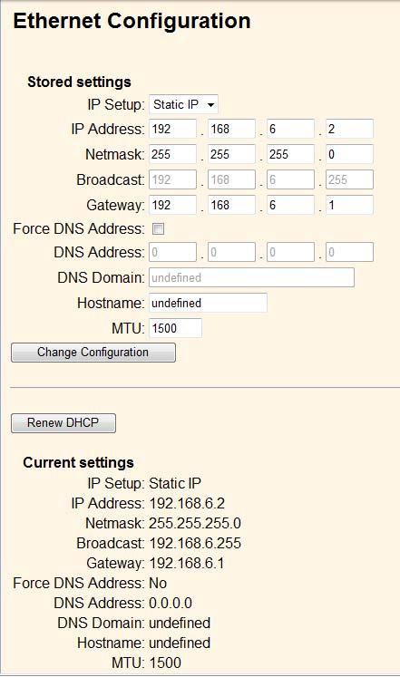 Network Configuration - 이더넷세팅메뉴에서는 PPP, Routing Table,