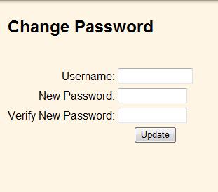 - 트림블은원치않는변경을피하기위해관리자모드에서설정하는것을권장한다. Change Password - 사용자가원하는패스워드및이름을변경하여사용할수있다.