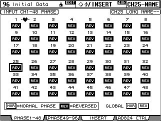 68 7 Input Channel 7 Input Channel (Input Channel Patch) AD (AD Input), (Slot Input), (Internal Effect Processor Output), 2TR (Digital & Analog 2TR Input), (Bus Out) (Aux Send) (Input Channel Input).