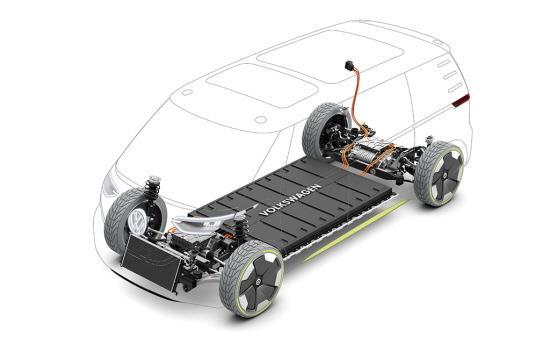테슬라를경쟁자로지목한폭스바겐은전기차배터리플랫폼개발을통해 100만대이상생산할계획 테슬라기가팩토리