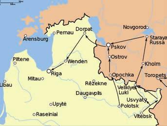 참가하게되었다. 1558 년 1월이반 4세의군대가프스코프지역을지나리보니아로향했다. 이과정에서프스코프에서차출된병사들은주로슈이스키 (Шуйский) 공후가이끄는부대에배속되어전장으로나갔다.