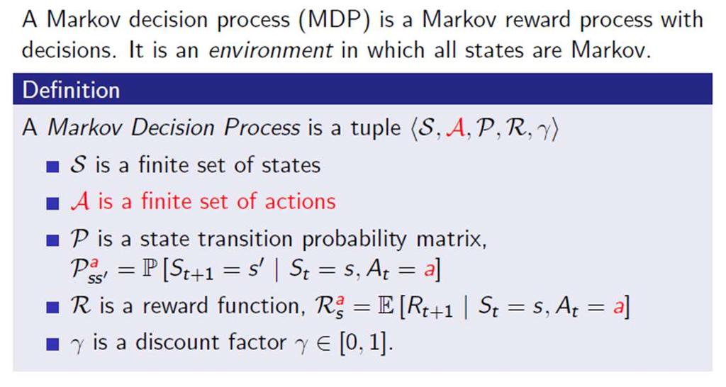 MDP (Markov Decision Procss)