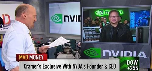 NVIDIA 젠슨황 CEO: 미래의기술 CNBC GTC 2018 가폐막한지난 3 월 29 일, NVIDIA 의젠슨황 CEO 는 CNBC 의매드머니 (Mad Money) 와의인터뷰에서 NVIDIA