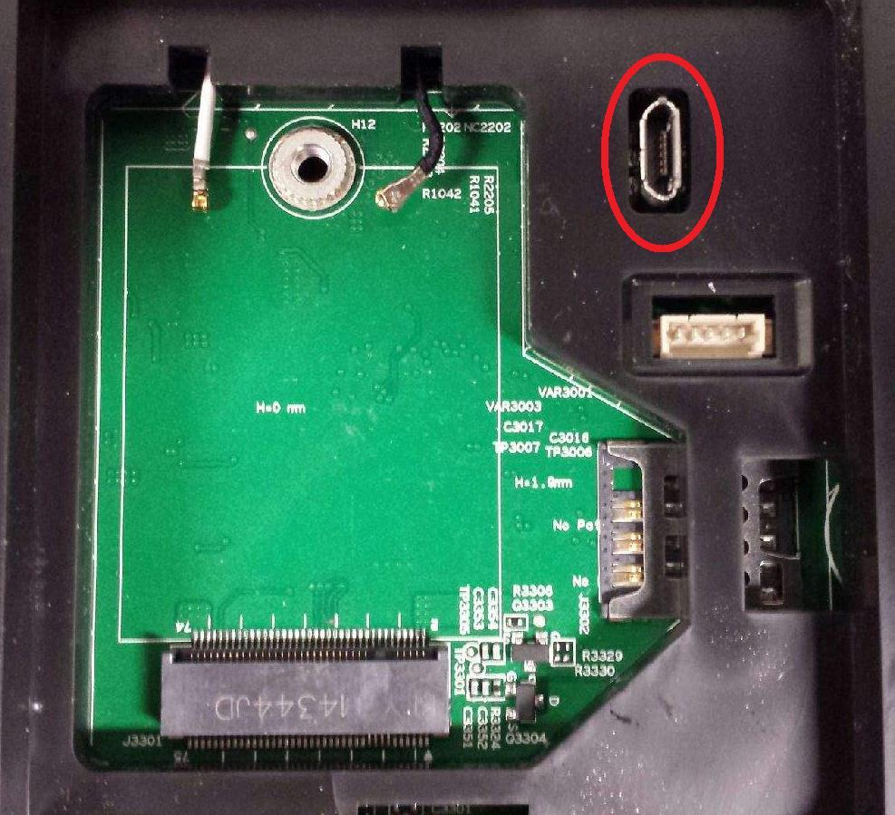 자기스트립리더 (MSR) 기능 ( 옵션 ) MSR 은키보드모드에서작동합니다. 3 개의트랙을읽을수있습니다. 보안수준및암호화기능 : 꺼짐 USB 온더고 (OTG) USB OTG 는다음위치에있는 micro-usb 커넥터를통해지원됩니다. 참조 : 이커넥터를부적절하게사용하면커넥터가파손될수있습니다.