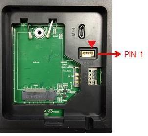 예제회로 GPIO 핀 1 I- 시리즈확장모듈 ( 옵션 ) I- 시리즈확장모듈은추가포트를허용하는 I- 시리즈용액세서리키트입니다. USB2.0 2 개 Powered USB 1 개 (1.