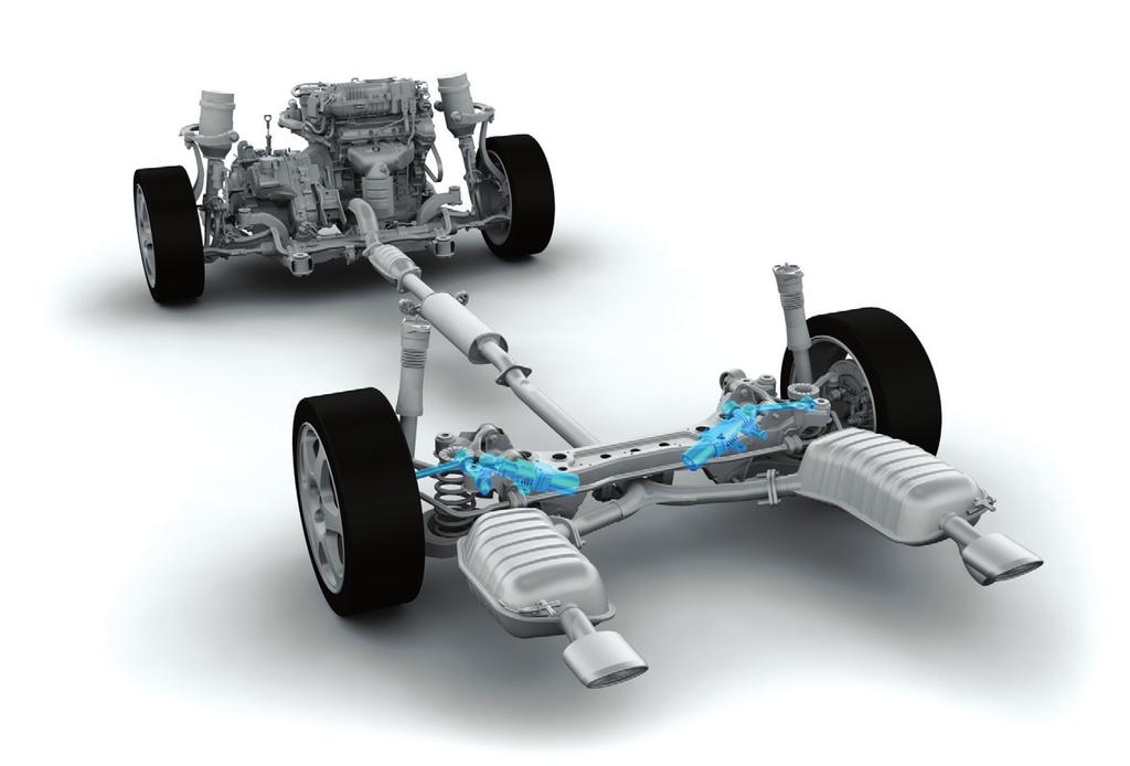 (Anti-lock Brake System), 주행 안전성 확보를 위한 ESC (Electronic Stability Control)등이 확대