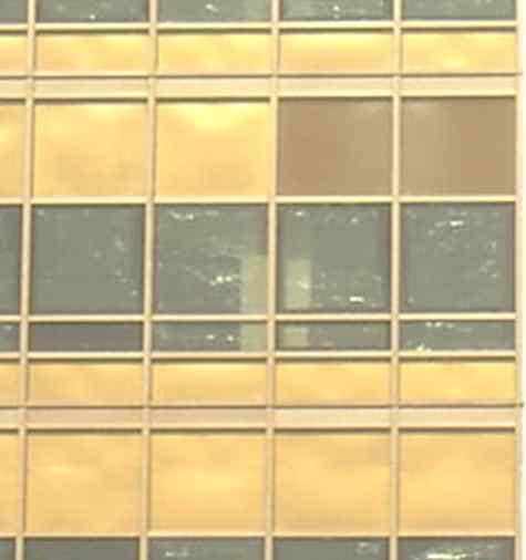 back panel) Existing curtain Glazing wall (Glass wool Sealing back panel)