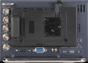 오디오레벨표시 NTSC/PAL 자동스위칭 6:9 / 4:3 조절가능 제품세부특징 안전범위표시 4:3 & 6:9 오디오모니터 & 오디오레벨표시 타임코드제공 Blue only 기능