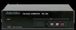 5MHz 메탈구조 - 시장요구에적합 VHS, VHS-C, S-VHS, Video-8, Hi-8, & Digital-8 에완벽하게적용 TBC 비교표 Features TBC-000 VP-299 Frame Synchronizer Inputs Output 4 4