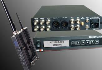 DIGITAL HDTV TRANSMISSION SYSTEM T C.500 / R C.500 디지털 HDTV 송신시스템 HD 2000 KERN HD 2000 시스템은최첨단기술의 DVB-T COFDM 모듈레이션과디지털다이버시티를사용한 HD 시스템입니다. HD 2000 은뛰어난성능의비직선 (non-line of sight) 수신률과멀티패스애플리케이션을제공합니다.
