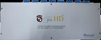 8CH/6CH HDMI TO OPTICAL DISTIBUTOR L4H-H-28ST/L4H-H-26ST 8 채널 /6 채널광분배기 L4H-H-28ST L4H-H-26ST L4H-H-28ST와 L4H-H-26ST는 HDMI 신호를입력받아각각동일한 8개와 6개의광신호로전환및전송을해주는분배기입니다.