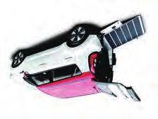 휠체어에앉은상태로차량에탑승할수있도록저상화특수설계 수동형슬로프장치와휠체어를안전하게고정할수있는 4점식휠체어고정장치, 휠체어탑승자전용안전벨트를이용하여휠체어탑승자가보다안전하게차량을이용할수있는환경을제공 1 시동을끄고차량주차브레이크를작동시킨다. 2 슬로프를펼치고휠체어가올라갈수있는안전공간을확보한다. 3 휠체어를슬로프끝단부분중앙에위치시킨다.