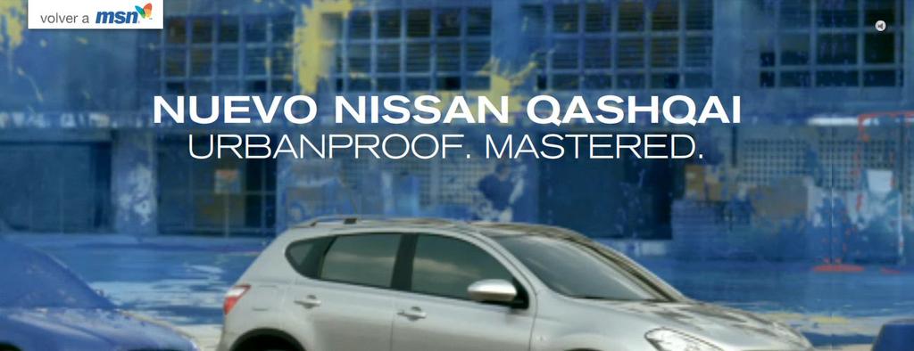 닛산자동차 Nissan Qashqai AD Format : Expandable