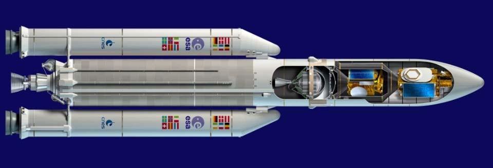 제 4 장우주개발동향 그림 4-20 유럽의 Ariane 5 ECA 발사체 출처 : ESA 홈페이지 (http://www.esa.int) 유럽주요국가별로우주개발현황을살펴보면프랑스의경우 2015년도예산은 21.26억유로 (23.71억달러 ) 로 2014년 21.53억유로 (29.47억달러 ) 보다 1.3% 삭감되었다.