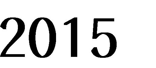 2015 년주요업무성과