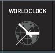 제품사용하기 + WORLD CLOCK / CALCULATOR / UNIT CONVERTER WORLD CLOCK 세계주요도시 4 개지역의시간을동시에보여줍니다. 각각의시계에원하는지역을설정할수있습니다.
