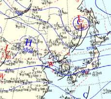 500hPa 일기도