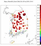 장 마 백 서 2 mm/24hr 이상 81 10 년 6 월 7 월 8 월 6,7,8 월평균 81 90 년 6 월 7 월 8 월 6,7,8 월평균 91 00 년 6 월 7 월 8 월