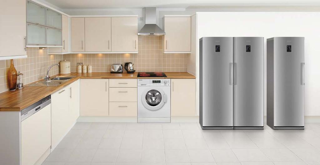 혁신적인냉장실 ( 상 ) / 냉동실 ( 하 ) 구조냉장칸 ( 상 ) / 냉동칸 ( 하 ) 의혁신적구조냉동보관의효율성을높였으며신선함을살려주는냉장실하단특선실과서랍형식의냉동실구조사용이훨씬편리합니다.