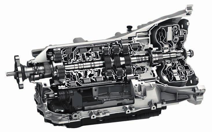 ENGINES SPEED AUTOMATIC TRANSMISSION Discovery의 디젤 엔진은 최첨단 전자 제어식 단 자동 변속기와 조화 를 이루도록 설계되었습니다. 촘촘하게 설정된 기어비의 단 자동 변속기는 랜드로버 엔지니어의 전문적인 튜닝을 통해 부드러운 변속을 자랑합니다.