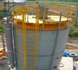 extracted as fertilizer (bio solid) Biogas
