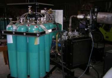 Small Scale Syngas Generator 개발시험사례 시험목적 양산용발젂기시험 data 추출용으로 small scale 의 proto type 선시험수행 NOx, CO