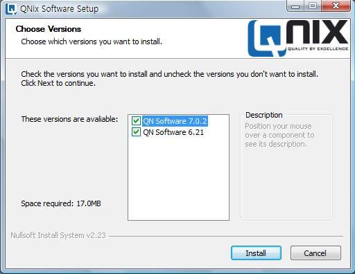 QN Software (User Software) 설치 QN Software 는사용자의 PC 에설치 CD 를삽입하면자동으로설치가진행됩니다.