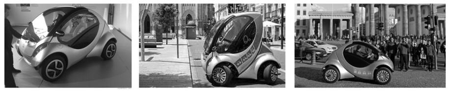 2.3. 미국 2009년 GM 과세그웨이 (Segway) 가공동으로진행한 PUMA(Personal Urban Mobility and Accessibility) 프로젝트는세그웨이 PT 기술과 GM의 EN-V (Electric Networked-Vehicle)