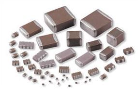 적층세라믹커패시터 (MLCC, Multi-Layer Ceramic Capacitors) 는전자회로에서일시적으로전하를충전하고노이즈를제거 오늘날가장일반적인타입의커패시터의형태