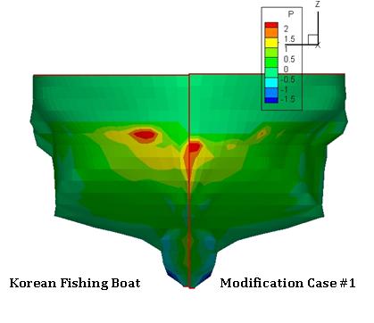 9 Comparison of the numerical simulation results between the Korean and Japanese fishing boats Fig.